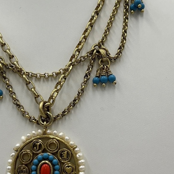 JUICY COUTURE Barefoot In The Colony Double Strand Layered Semiprecious
Necklace - Picture 5 of 10